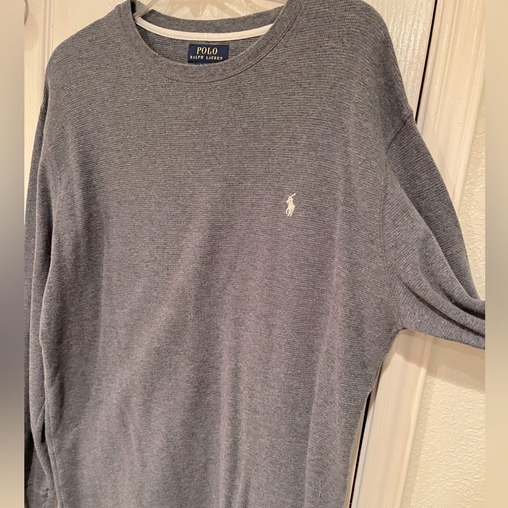 Men’s Polo Ralph Lauren Waffle shirt. Size XL. Very lightly worn.